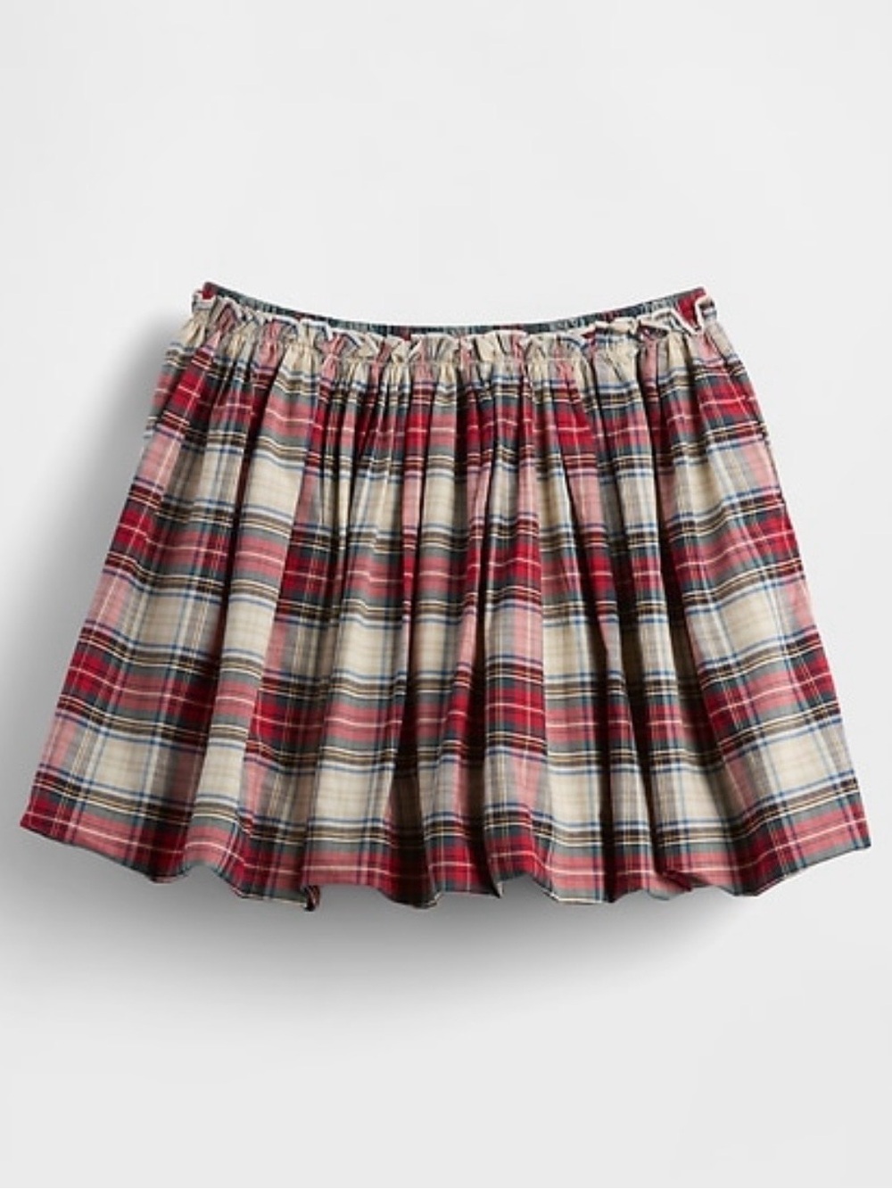 GAP Kids Plaid Bubble Skirt